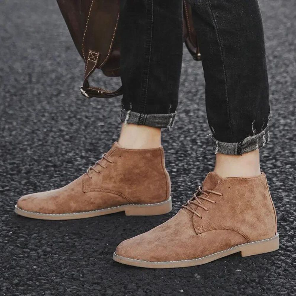 The Santorini British Suede Boot