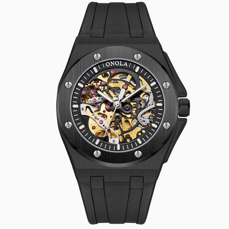 Orologio Poedagar Skeleton Oak