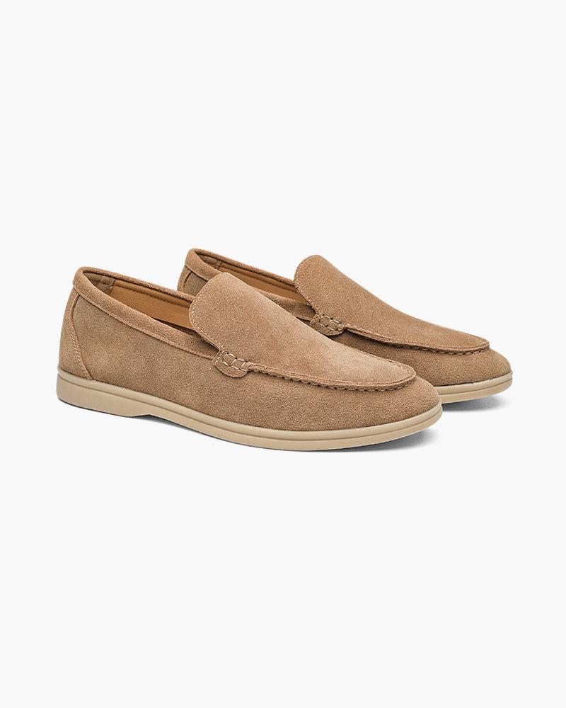 Old Money Slip-Ons Suede Loafers