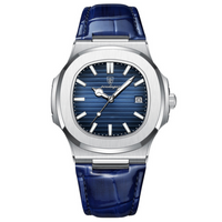 Nautilus Pelle Azul Marine