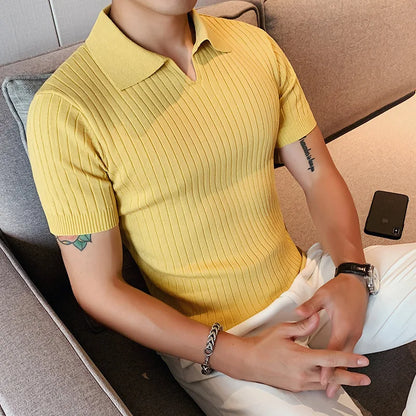 Santorini Vintage Slim Fit Polo Shirt