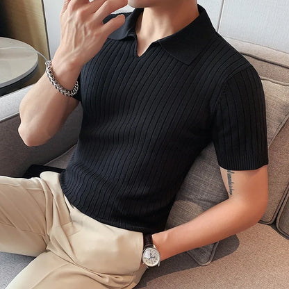 Santorini Vintage Slim Fit Polo Shirt
