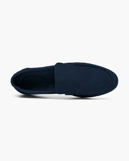 Old Money Slip-Ons Suede Loafers