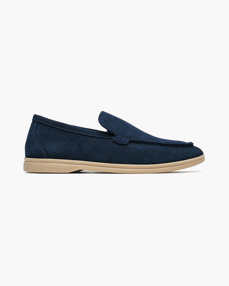 Old Money Slip-Ons Suede Loafers