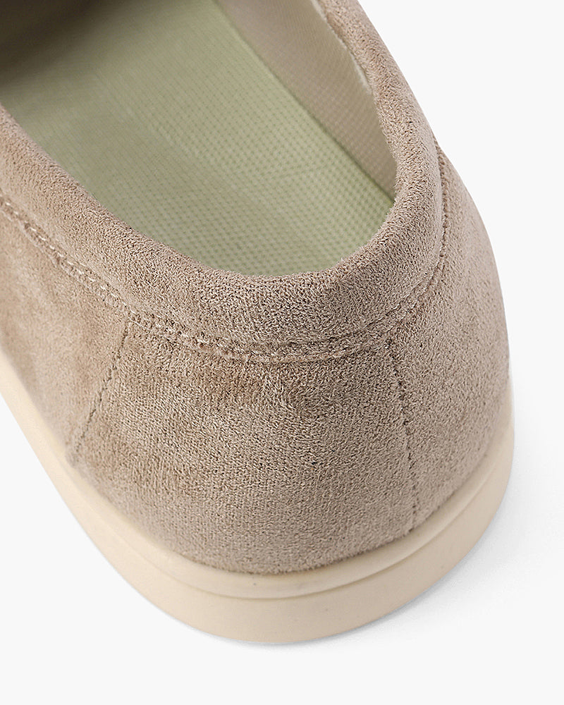 Santorini Old Money Suede Loafers