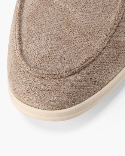 Santorini Old Money Suede Loafers