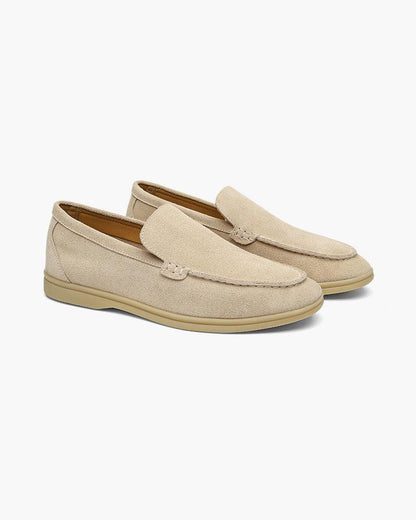 Old Money Slip-Ons Suede Loafers