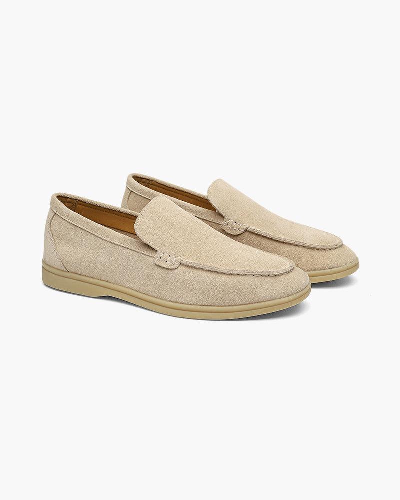 Old Money Slip-Ons Suede Loafers