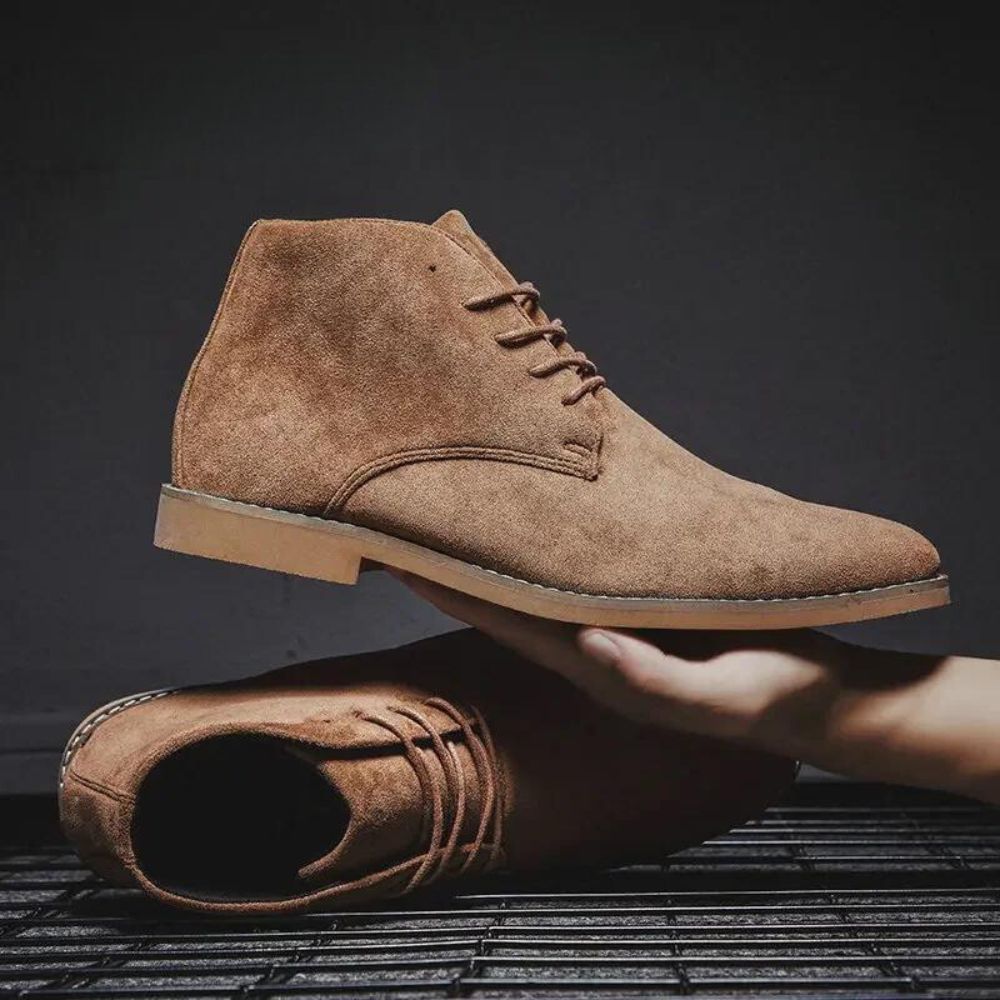 The Santorini British Suede Boot