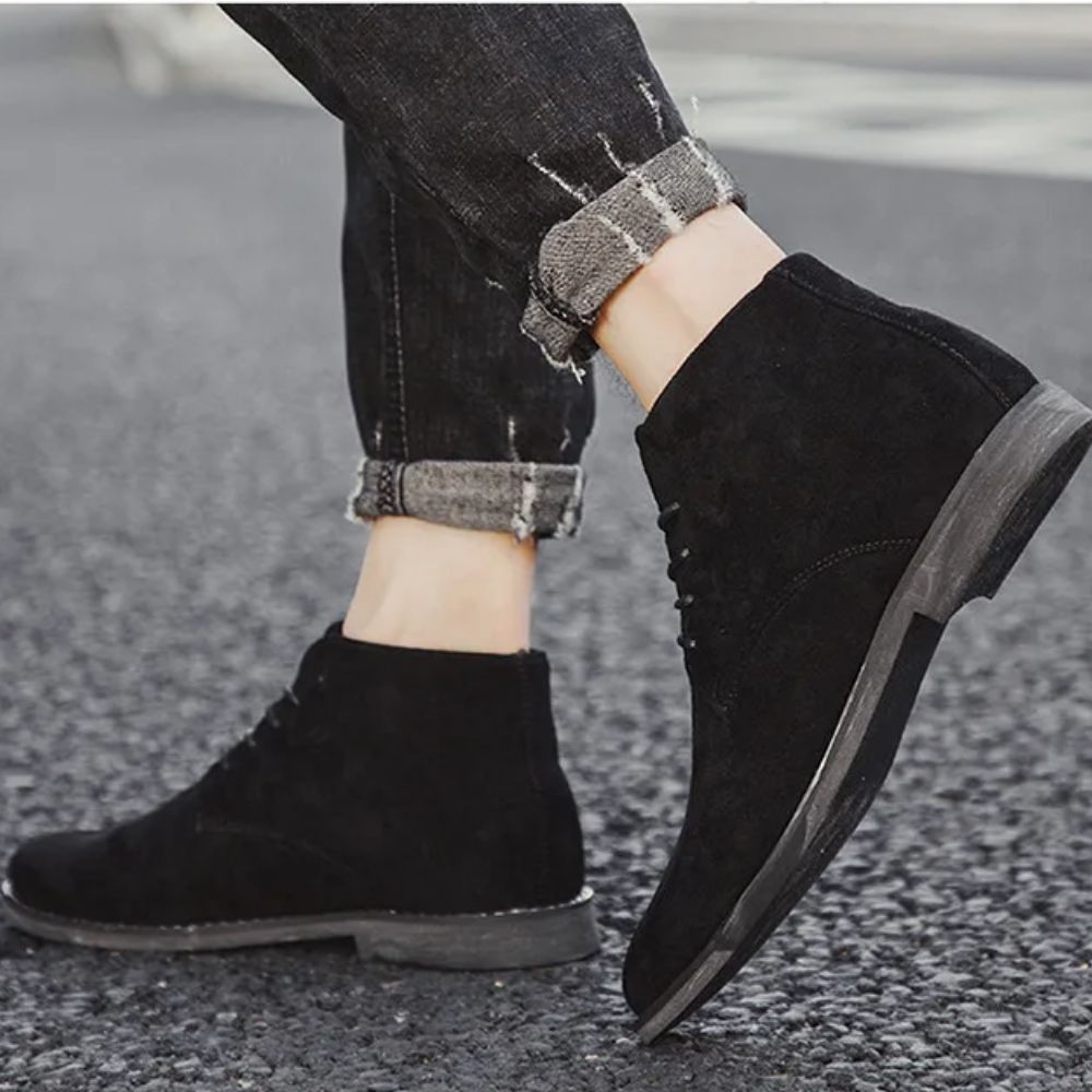 The Santorini British Suede Boot