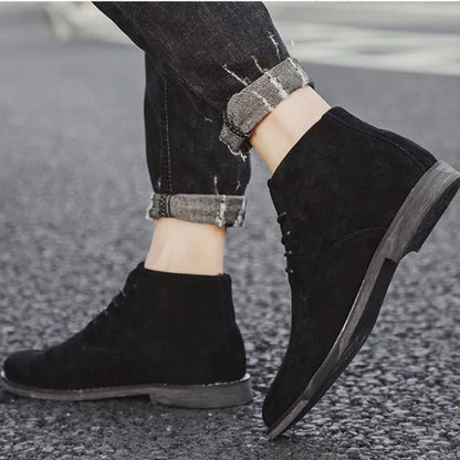 The Santorini British Suede Boot