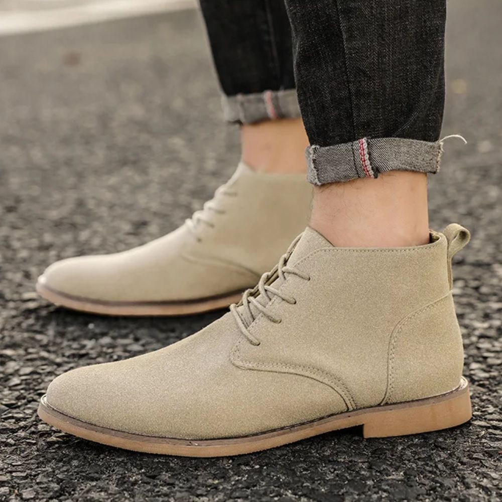 The Santorini British Suede Boot