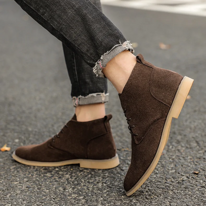 The Santorini British Suede Boot