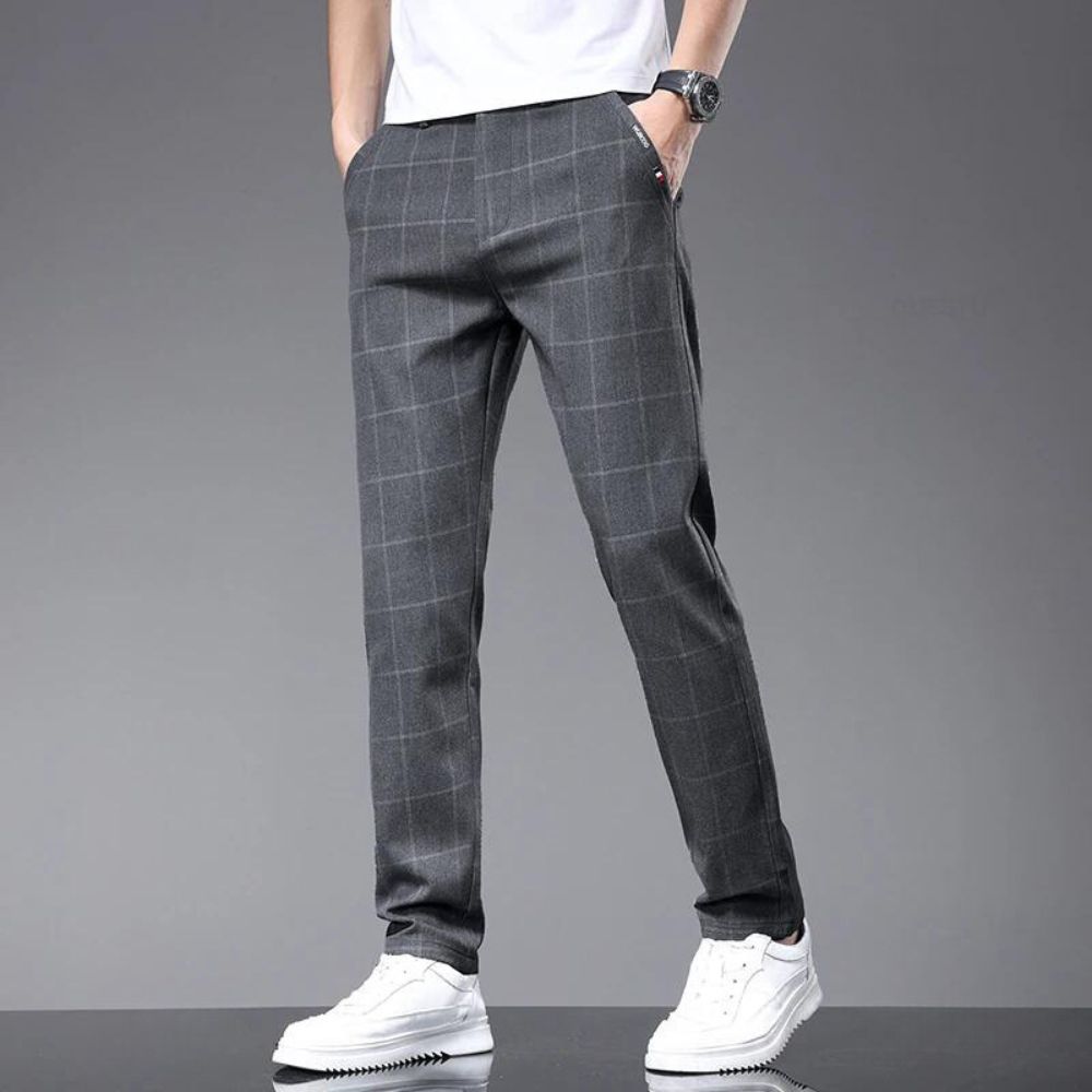 Santorini Checkered Pants