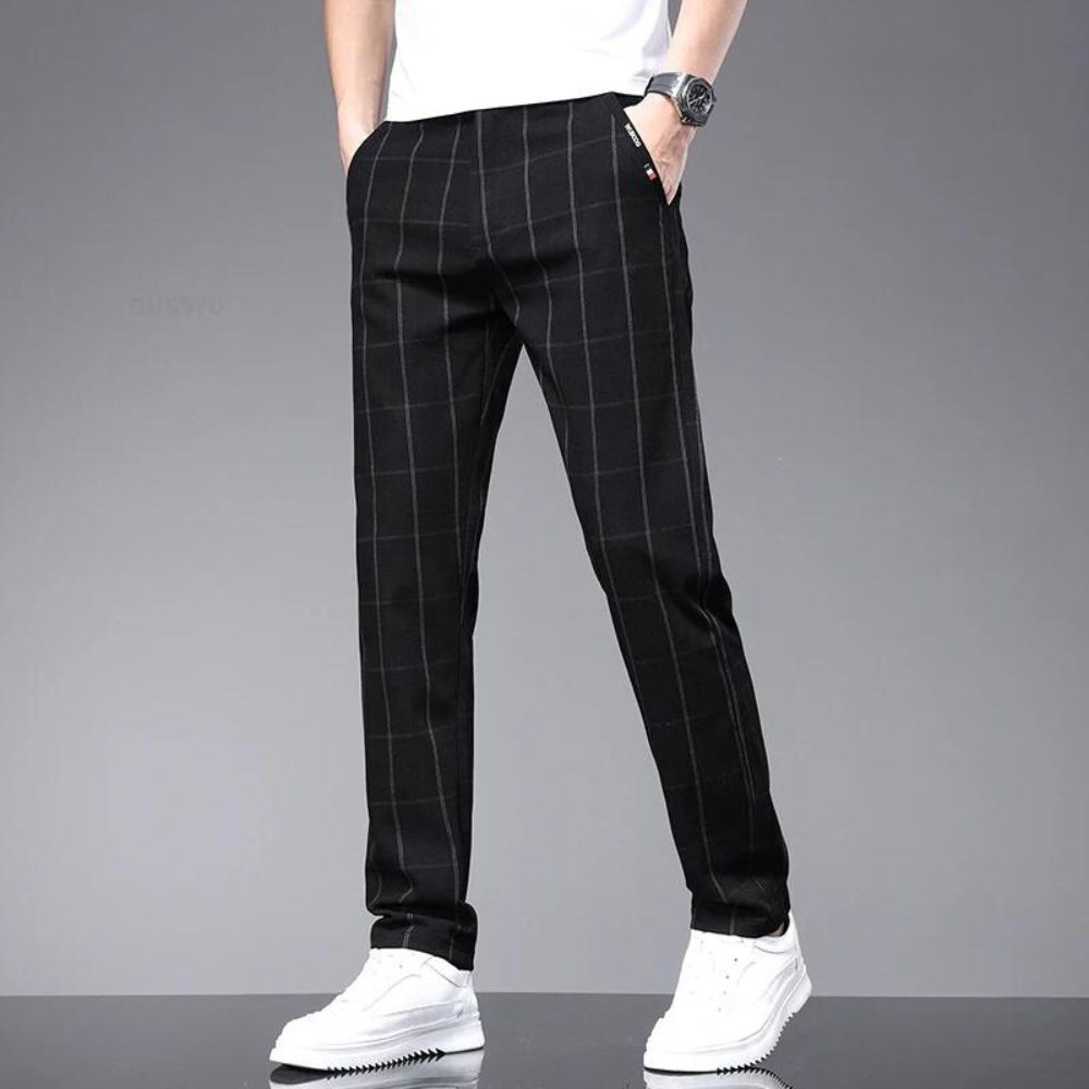 Santorini Checkered Pants