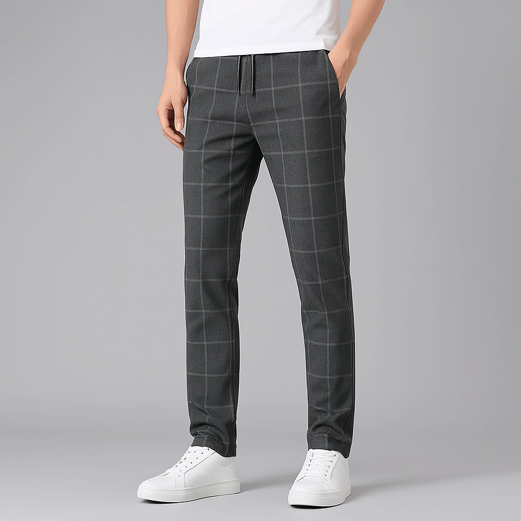 Santorini Checkered Pants