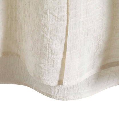 Santorini Beach Off White Short Sleeve Shirt