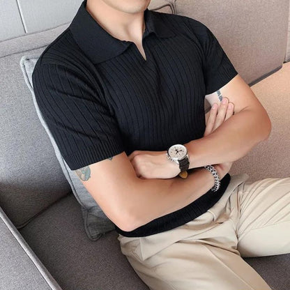 Santorini Vintage Slim Fit Polo Shirt