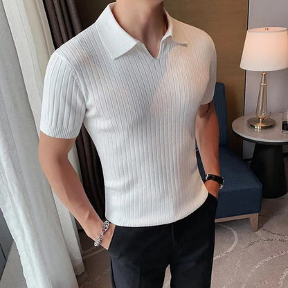 Santorini Vintage Slim Fit Polo Shirt