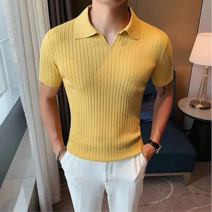 Santorini Vintage Slim Fit Polo Shirt