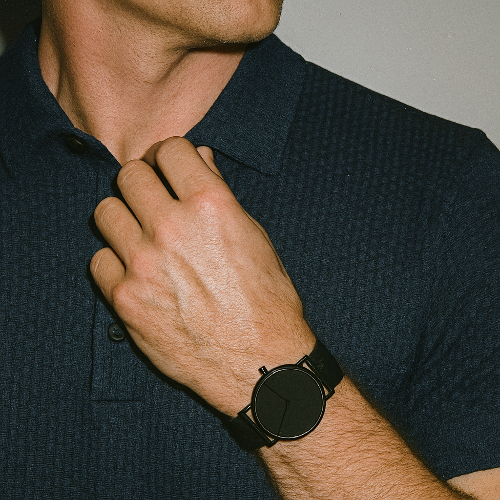 Fresh Silk Ice Polo Shirt (2-Pack + Free Watch)