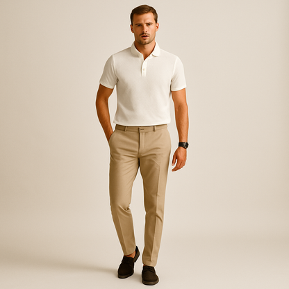 Fresh Silk Ice Polo Shirt (2-Pack + Free Watch)