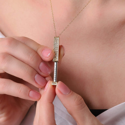 Collana con Messaggio Nascosto Amore – Il Regalo Romantico Perfetto