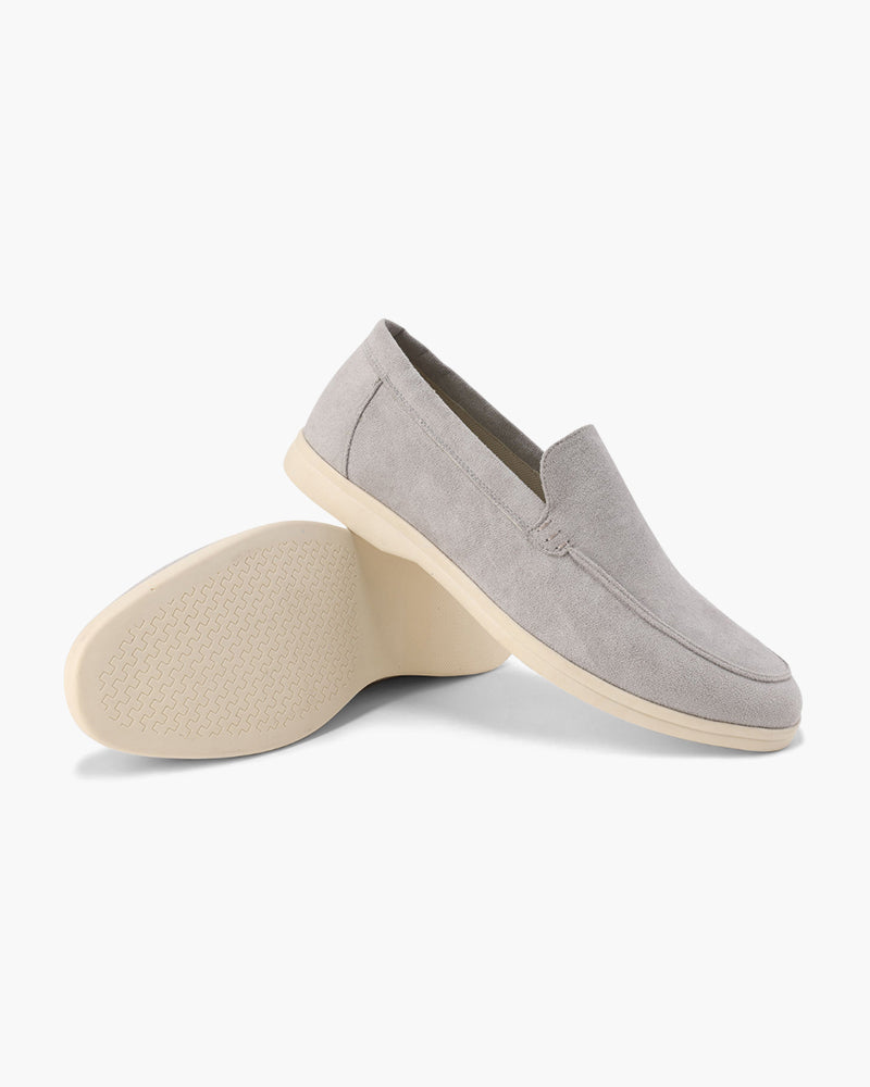 Santorini Old Money Suede Loafers
