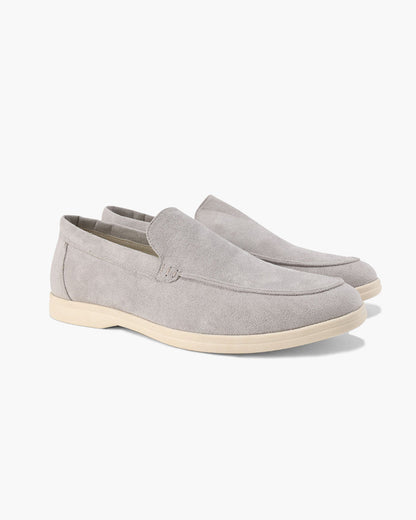 Santorini Old Money Suede Loafers
