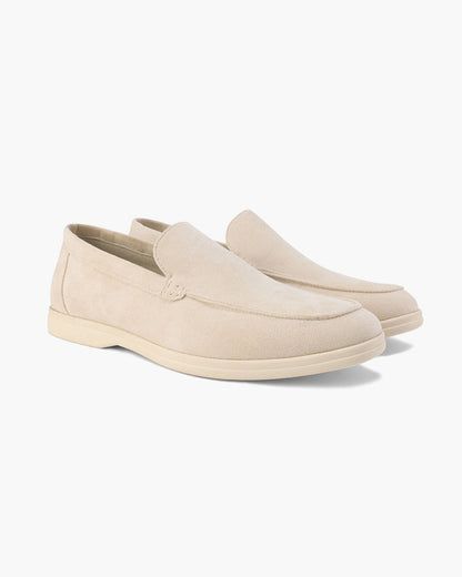 Santorini Old Money Suede Loafers