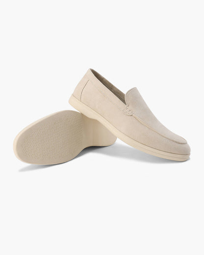 Santorini Old Money Suede Loafers