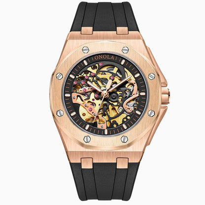 Orologio Poedagar Skeleton Oak