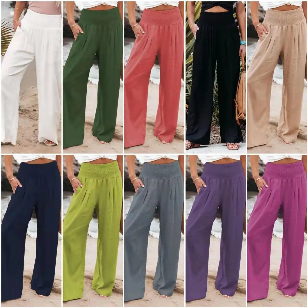 Sophia™ | Pantaloni in cotone da donna alla moda - Comodi ad ogni passo