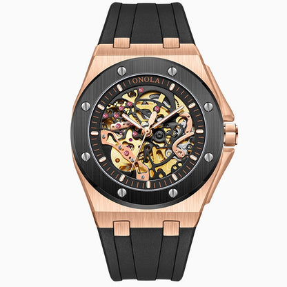 Orologio Poedagar Skeleton Oak