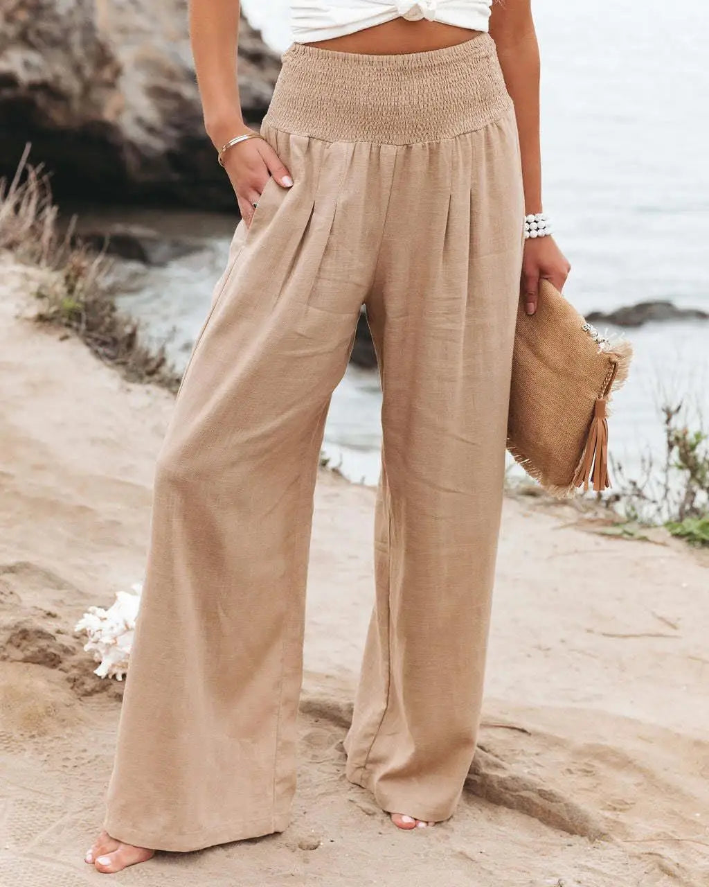 Sophia™ | Pantaloni in cotone da donna alla moda - Comodi ad ogni passo