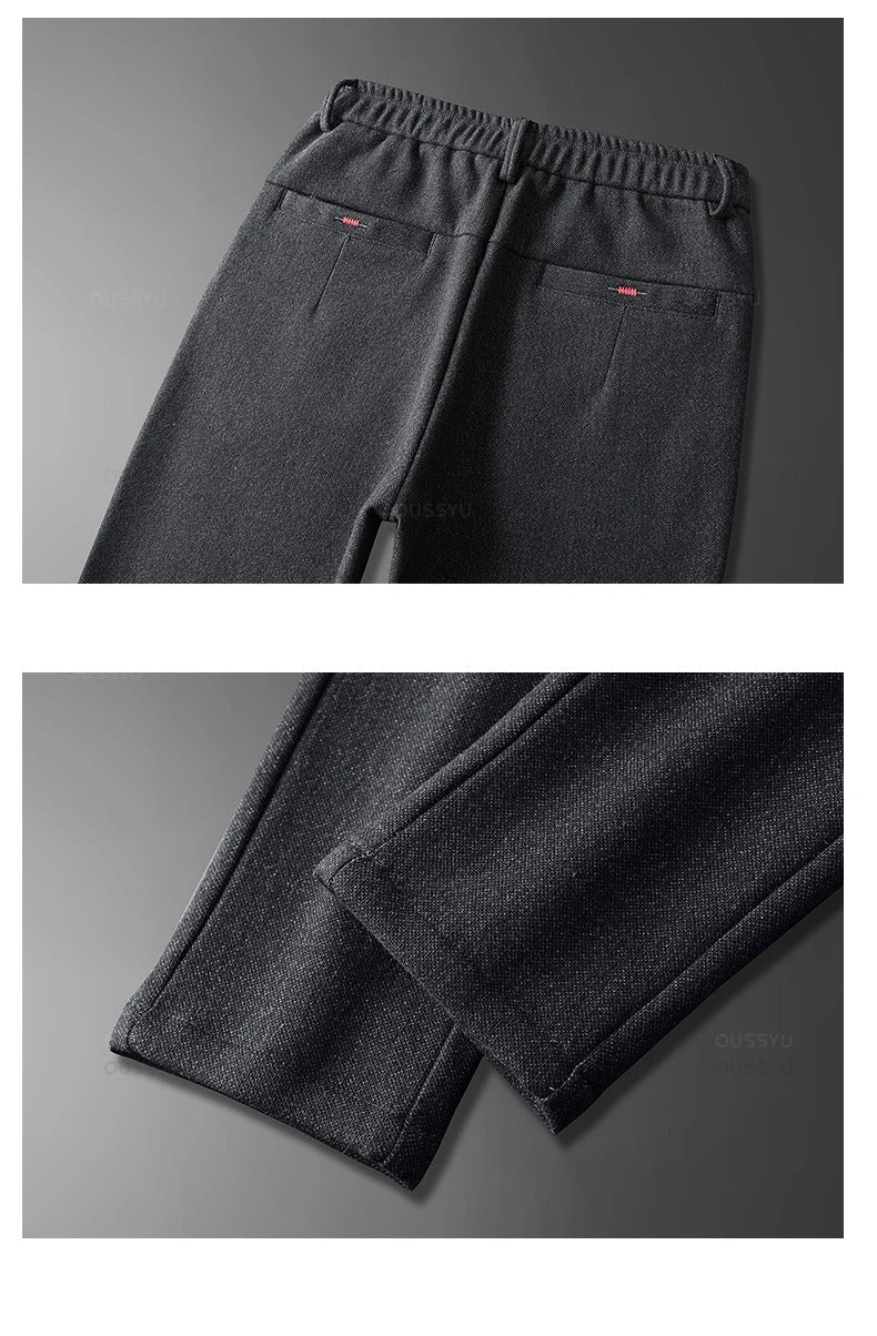 Pantaloni sportivi in tessuto spazzolato da uomo