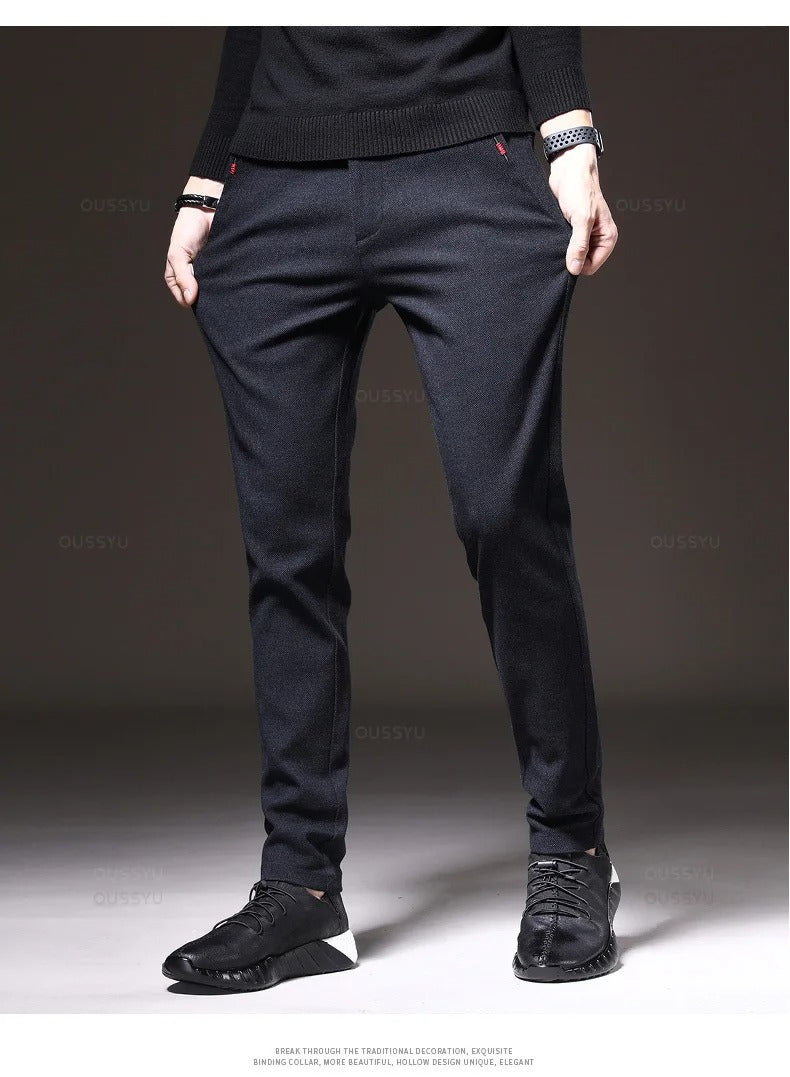 Pantaloni sportivi in tessuto spazzolato da uomo