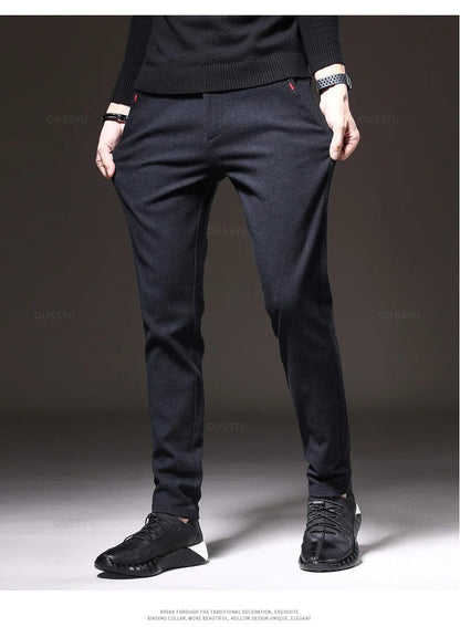 Pantaloni sportivi in tessuto spazzolato da uomo
