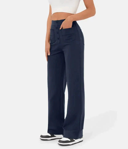 Lily™ | Pantaloni casual a vita alta