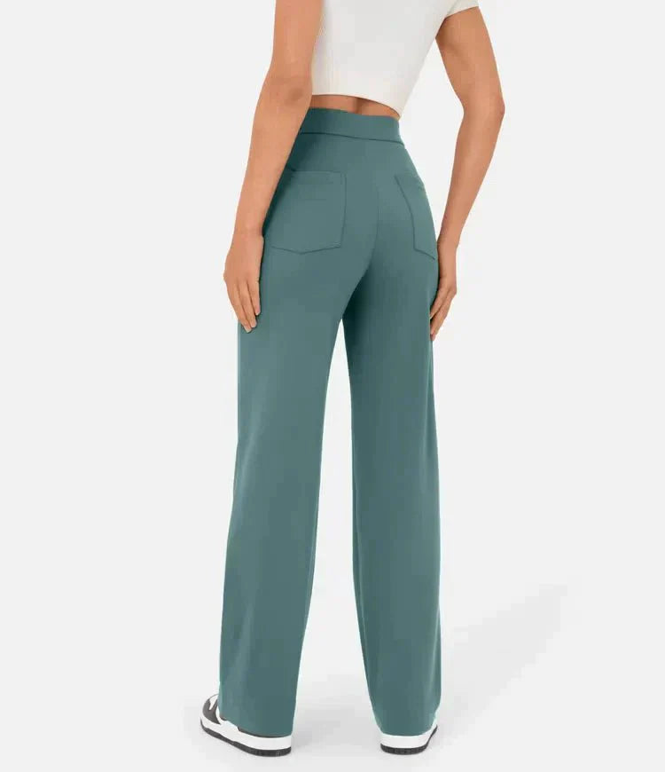 Lily™ | Pantaloni casual a vita alta