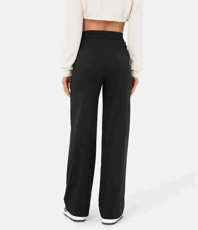 Lily™ | Pantaloni casual a vita alta