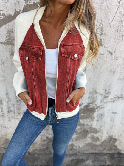 Giacca Ivy™ in misto denim