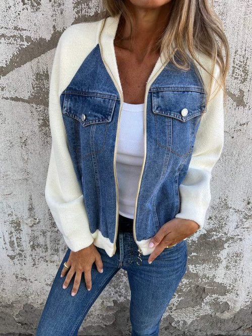 Giacca Ivy™ in misto denim