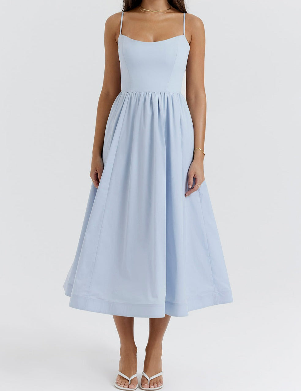 Isabella-Abito elegante senza maniche