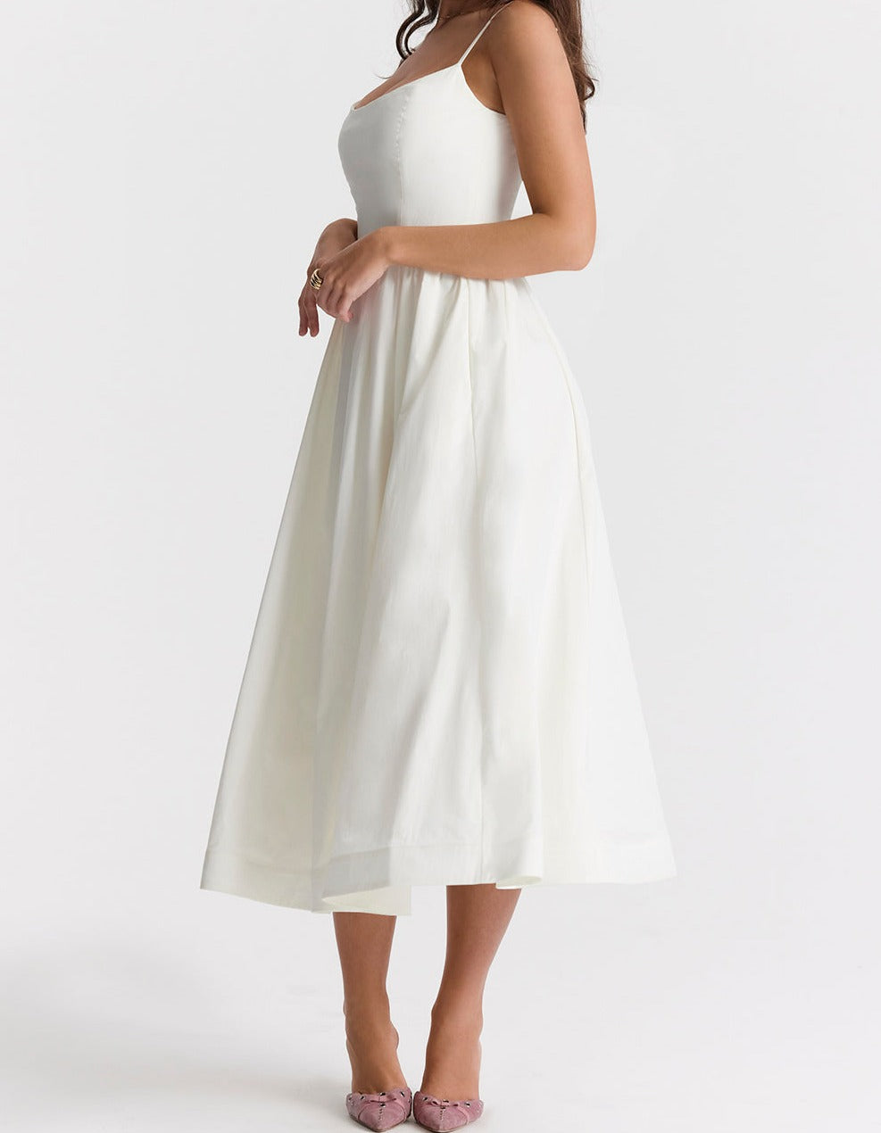 Isabella-Abito elegante senza maniche