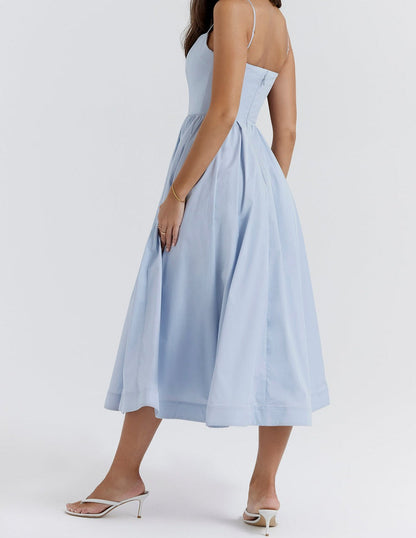 Isabella-Abito elegante senza maniche