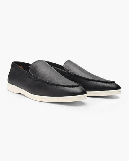 Old Money Satorini Leather Loafers