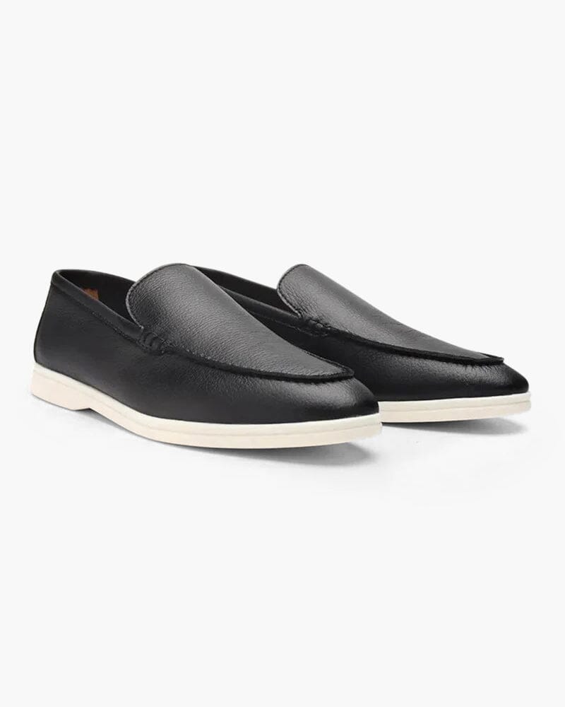 Old Money Satorini Leather Loafers