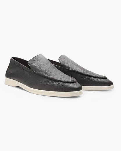 Old Money Satorini Leather Loafers