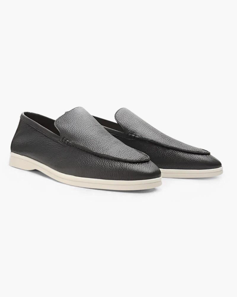Old Money Satorini Leather Loafers